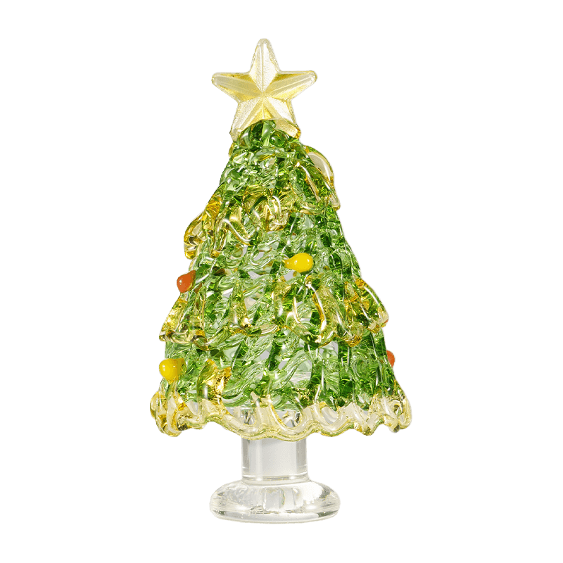 Ornamento decorativo per albero di Natale in vetro soffiato a mano