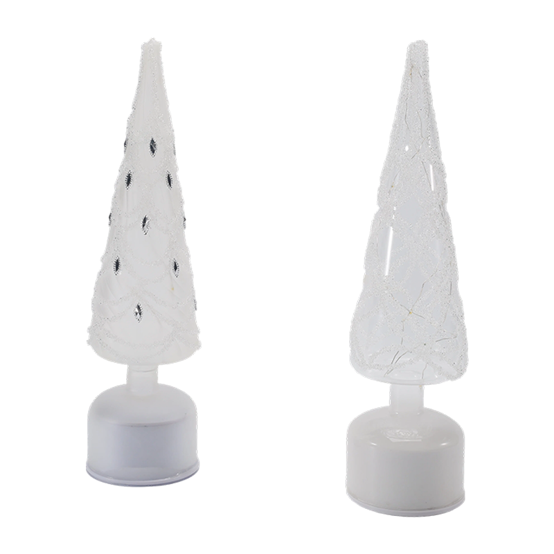 Luce festosa per albero di Natale a LED da 10 * 30 cm