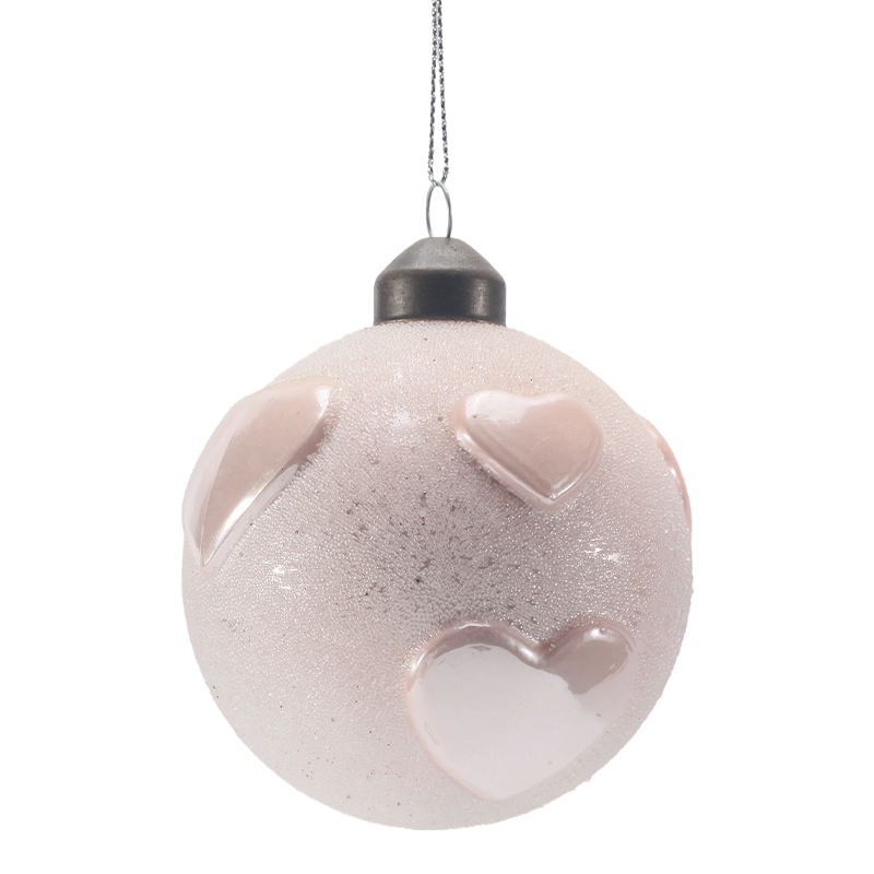 Pallina di Natale in vetro soffiato a mano da 888 cm