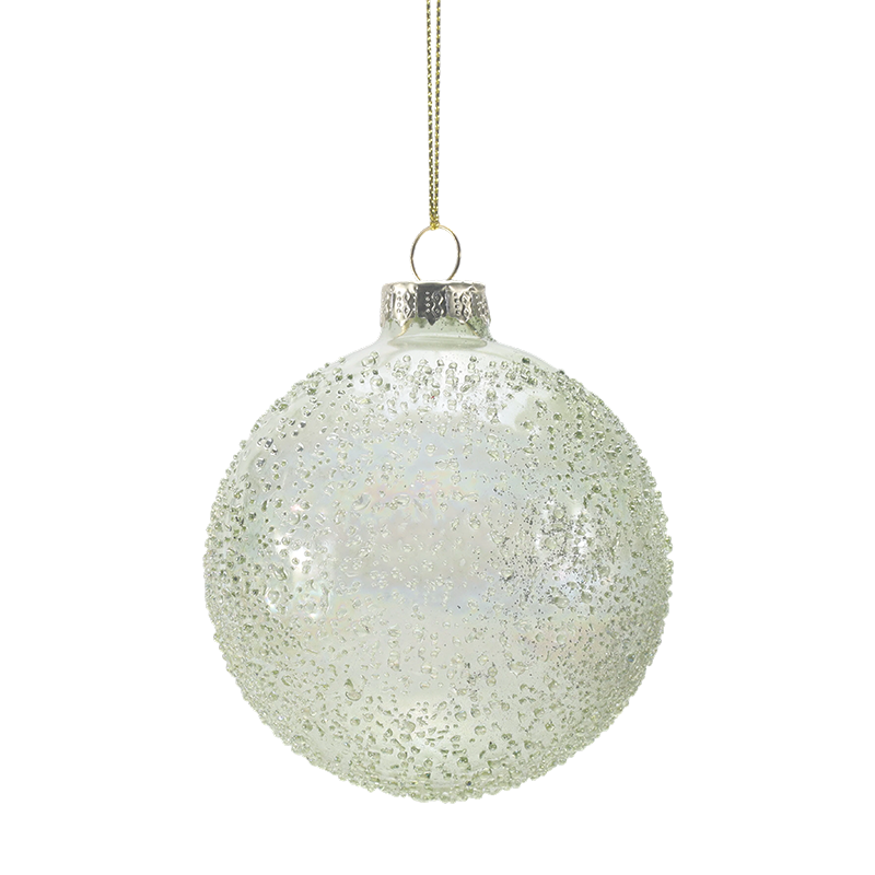 Pallina di Natale in vetro soffiato a mano da 888 cm