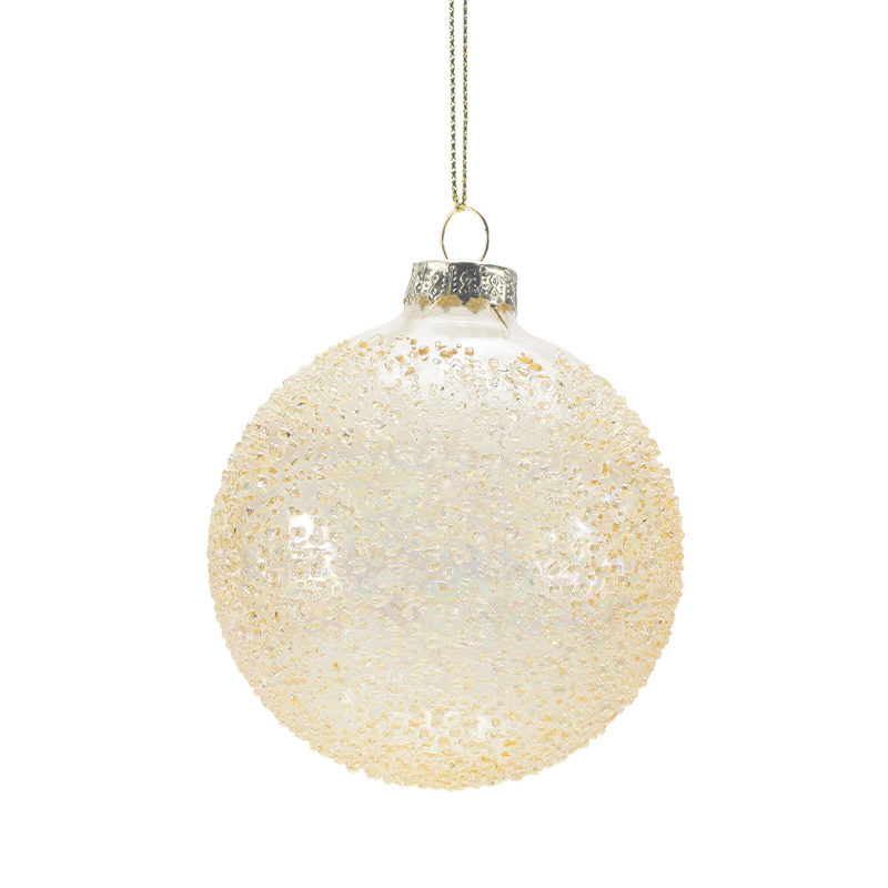 Pallina di Natale in vetro soffiato a mano da 888 cm