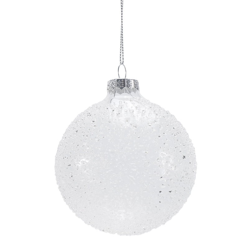 Pallina di Natale in vetro soffiato a mano da 888 cm