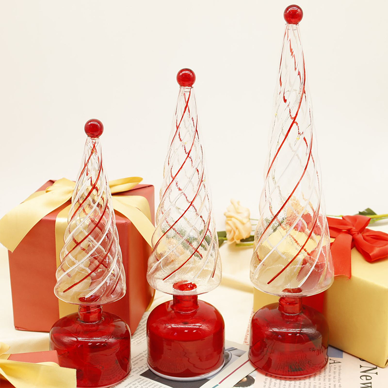 Albero di Natale in vetro